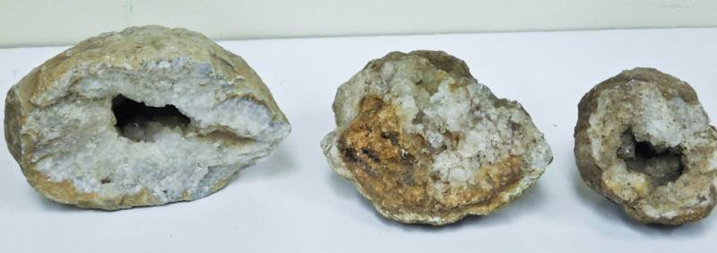 6.5 Lbs Calcite geodes