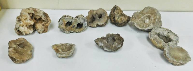 6 Lbs Calcite geodes