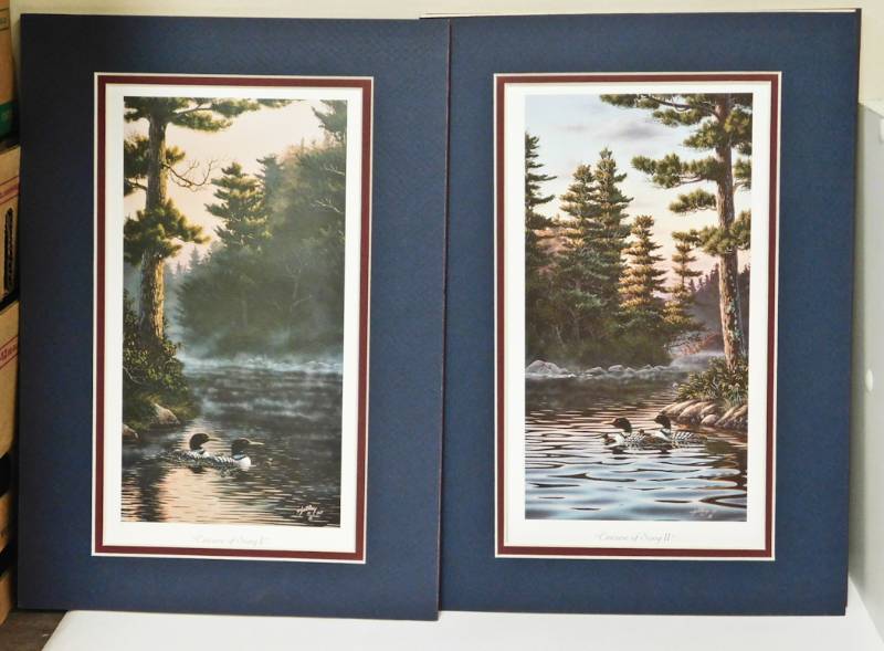 Pair of Kelley prints 1988 and  1994