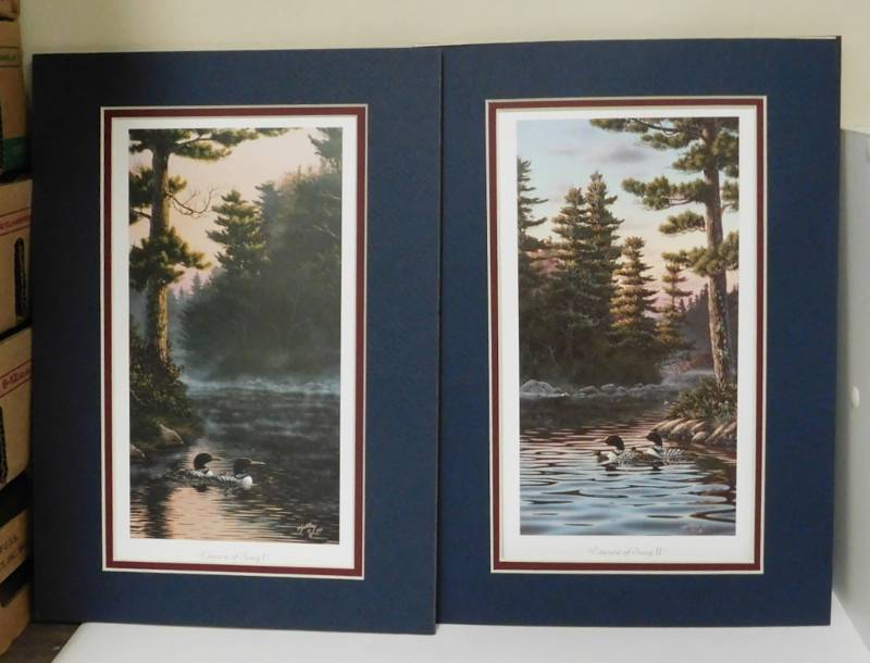 Pair of Kelley prints 1988 and  1994