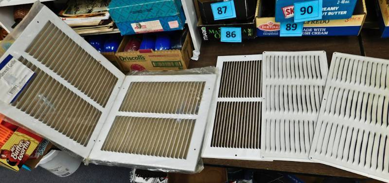 several vent covers