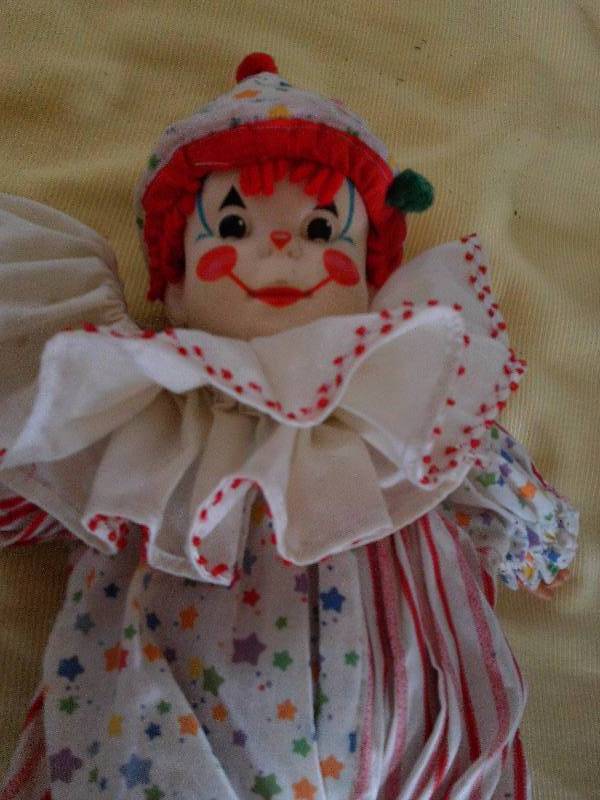 VINTAGE CLOWN DOLL