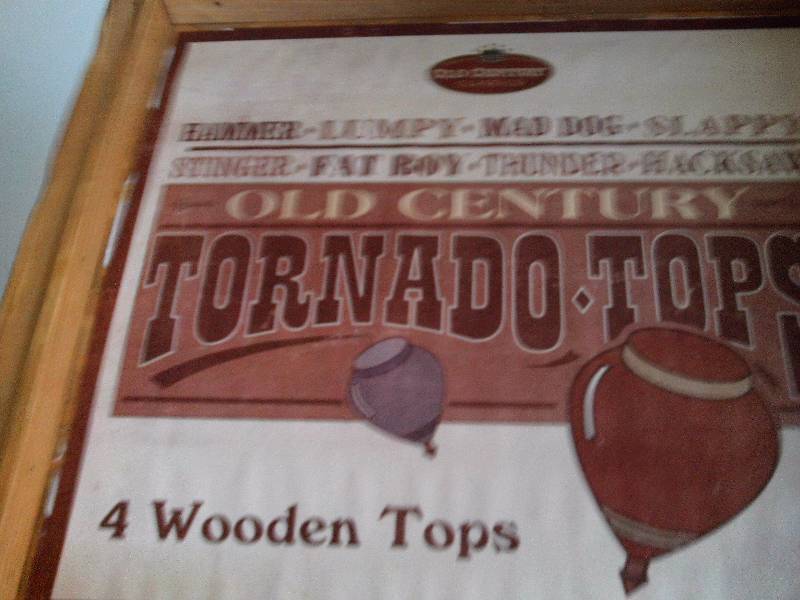 VINTAGE TORNADO TOPS GAME