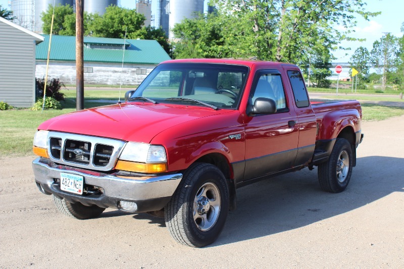 2000 Ford Ranger Club Cab Step Side XLT 4x4 | MnAutoAuctions.com #177 ...