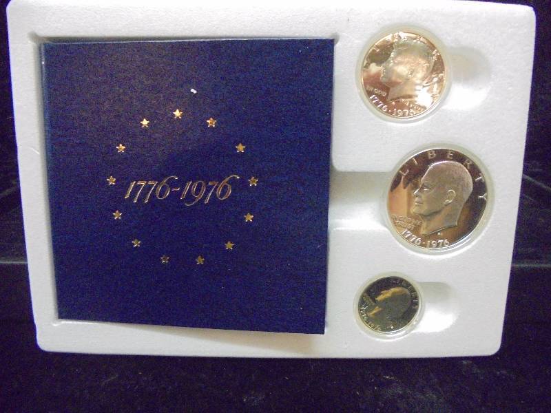 US Bicentennial Silver Proof Set , 1776-1977