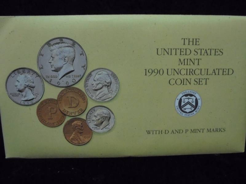 1990 US Mint Uncirculated Coin Set