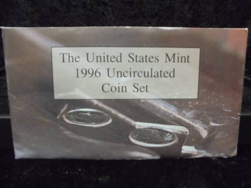 1996 US Mint Uncirculated Coin Set, WITH 50th Anniversary Roosevelt Dime
