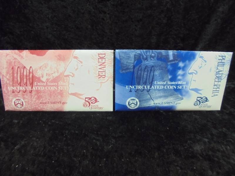 1999 US Mint Uncirculated Coin Set