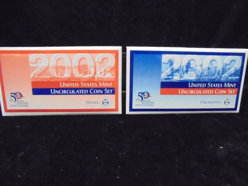 2002 US Mint Uncirculated Coin Set