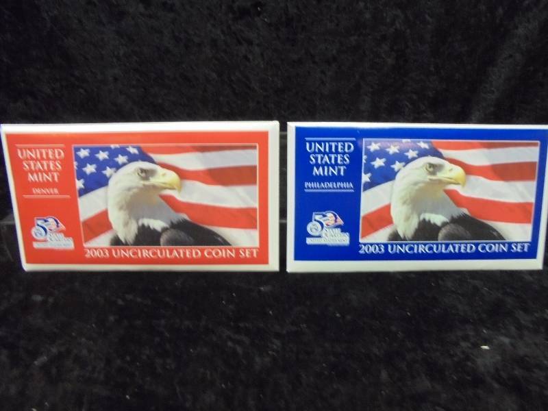 2003 US Mint Uncirculated Coin Set