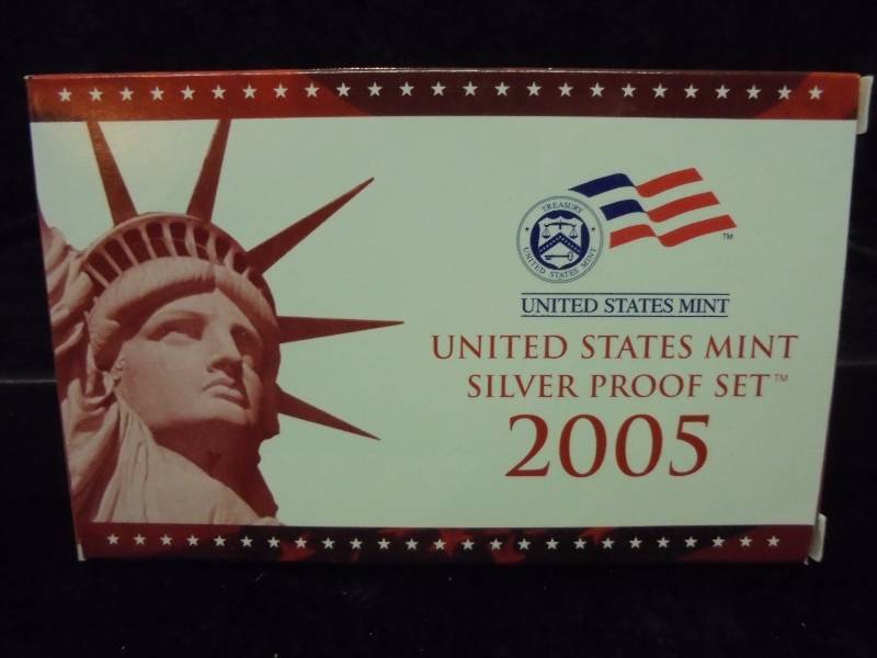 2005 US Mint Silver Proof Set