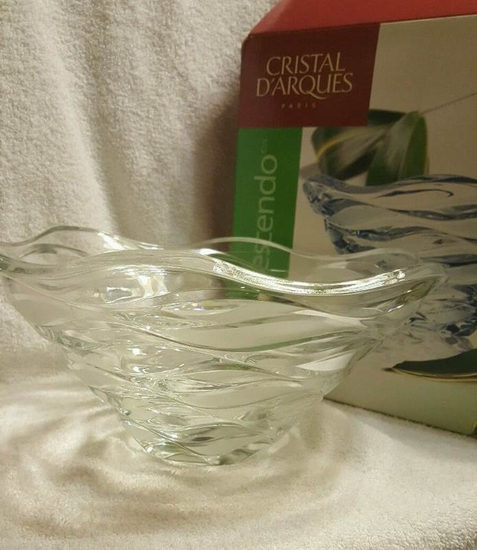 Cristal DArques paris bowl 30 cm  11 34 inches Crystal
