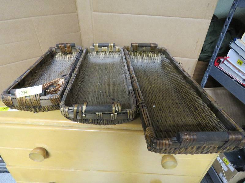Nesting Wicker Baskets