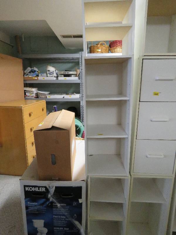 White Shelving