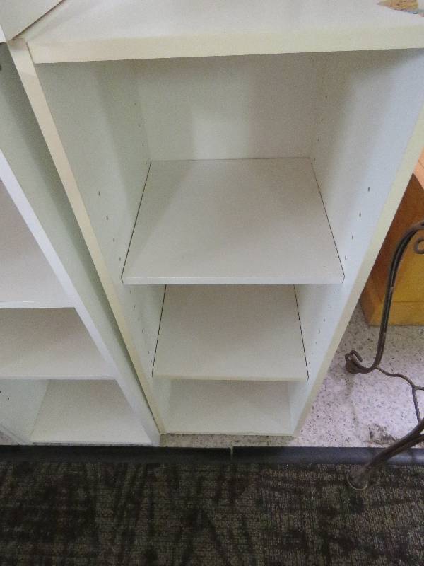 White Shelving