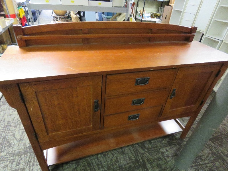 Wood Buffet