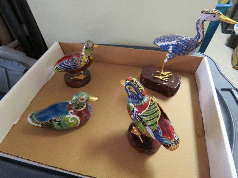 Asian Bird Dcor Lot
