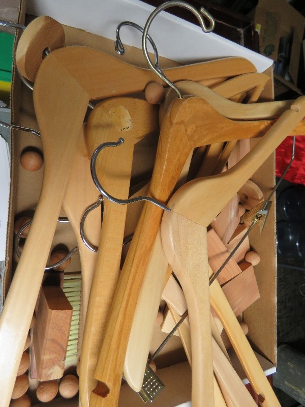 Wood Hanger Lot