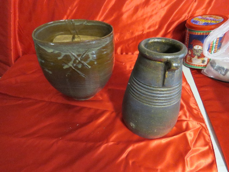 Two Pottery Vases