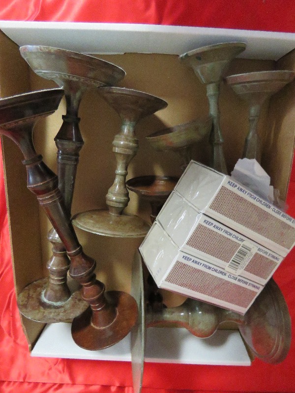 Candle Holder Lot