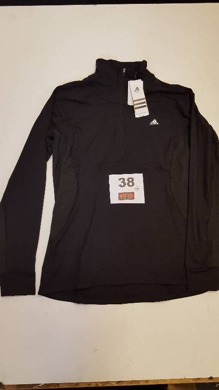 lot 38 image: ADIDAS Womens Active Pullover  14 Zipn - XL