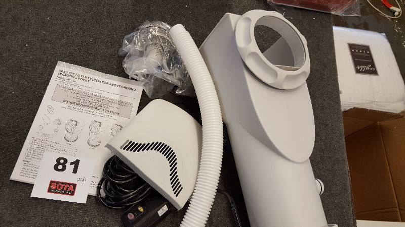 lot 81 image: Polygroup SFX Filter System for Above Ground Swimming Pool