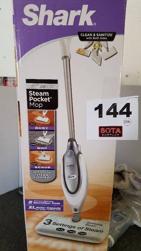 lot 144 image: SHARK - Professional Steam Pocket Mop