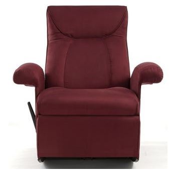Rocking Massage Recliner- Burgundy