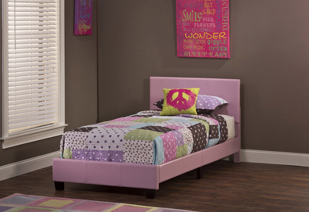Hillsdale Springfield Twin Bed  Pink