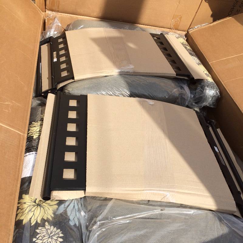 lot 35 image: Lynnfield Chairs  with Gray Cushions - 4 PK Table NOT included