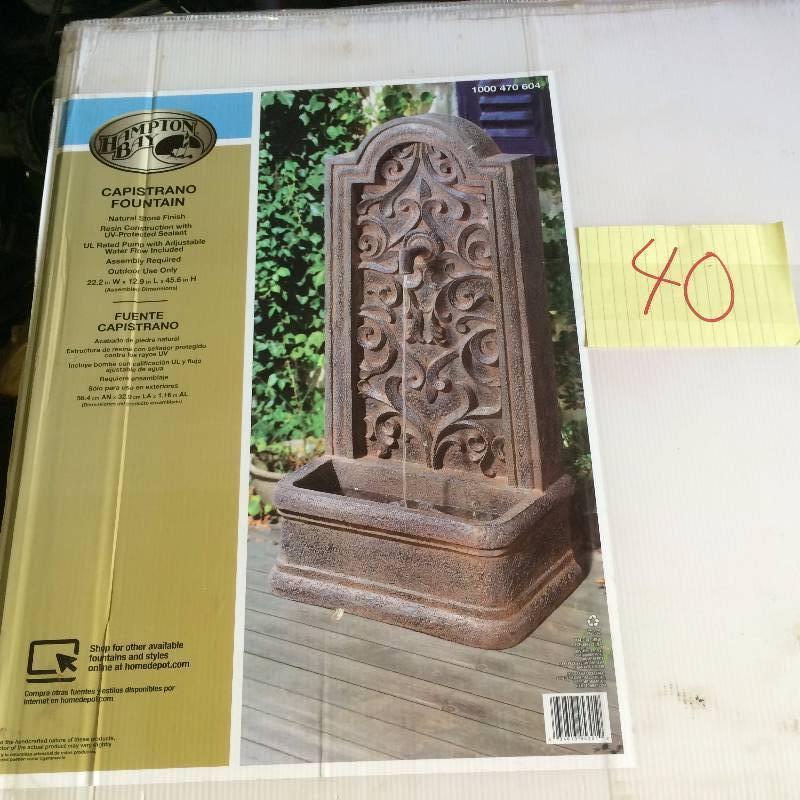 lot 40 image: Capistrano Fountain