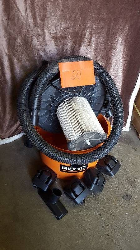 Ridgid 6 Gal. WetDry Vacuum Model # WD0670 working conditions