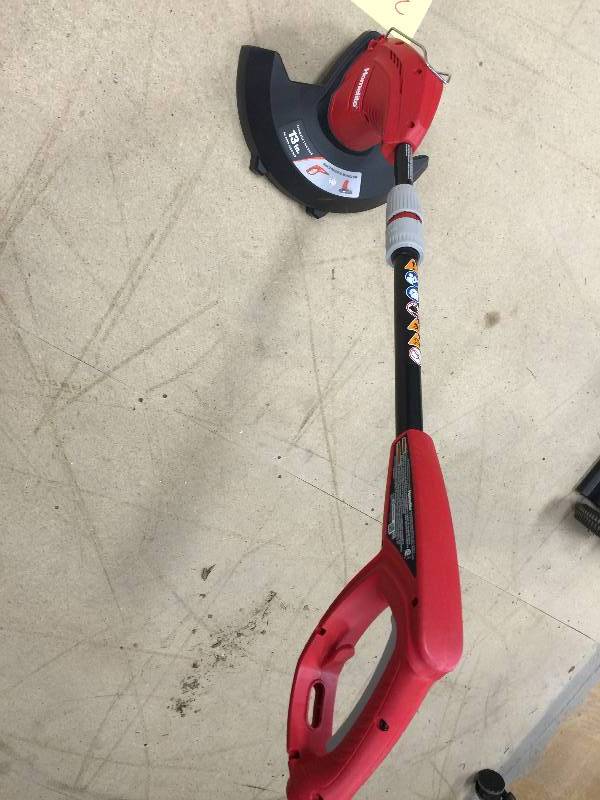 Homelite 13 in. 4 Amp Straight Electric String Trimmer in like New working conditions