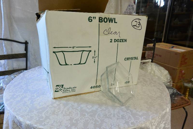 Crystal Glass Bowls