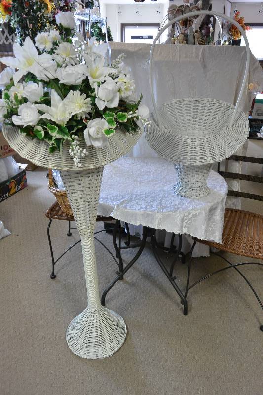 Wicker Floral Arrangement Baskets