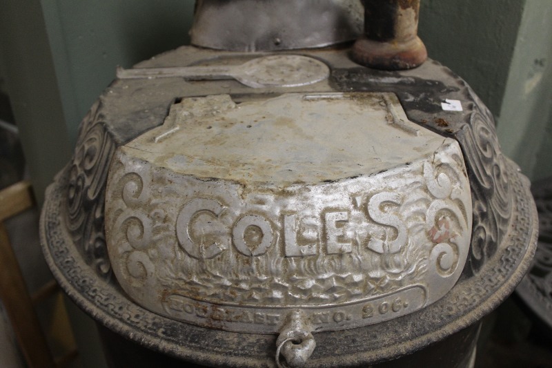 Antique Coles Parlor Stove