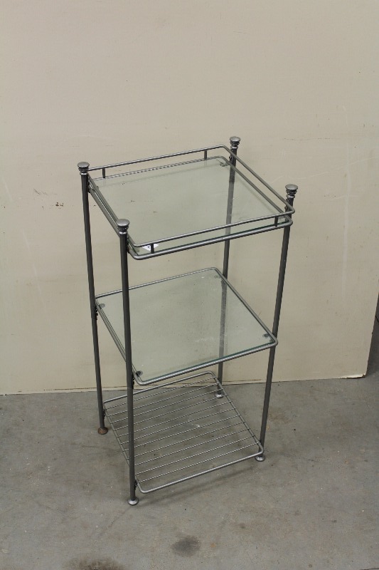 Metal  Glass Shelving