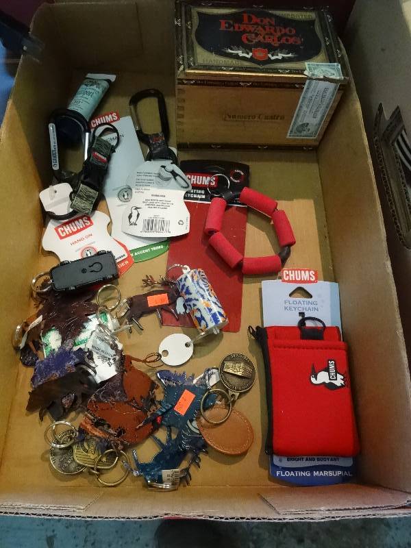 Cigar Box & Key Chains