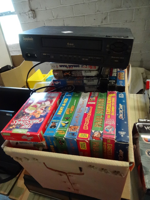 VCR & VHS Tapes
