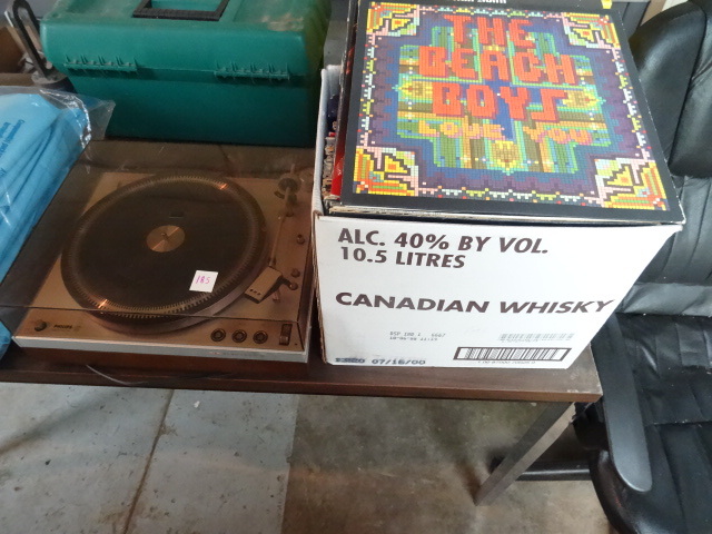 Record Player & Records