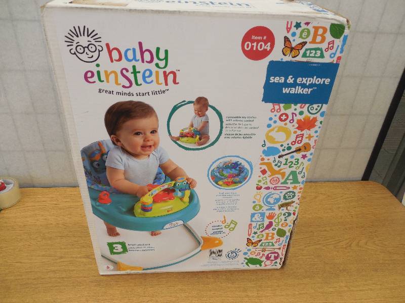 lot 52 image: Baby Einstein Sea & Explore Walker