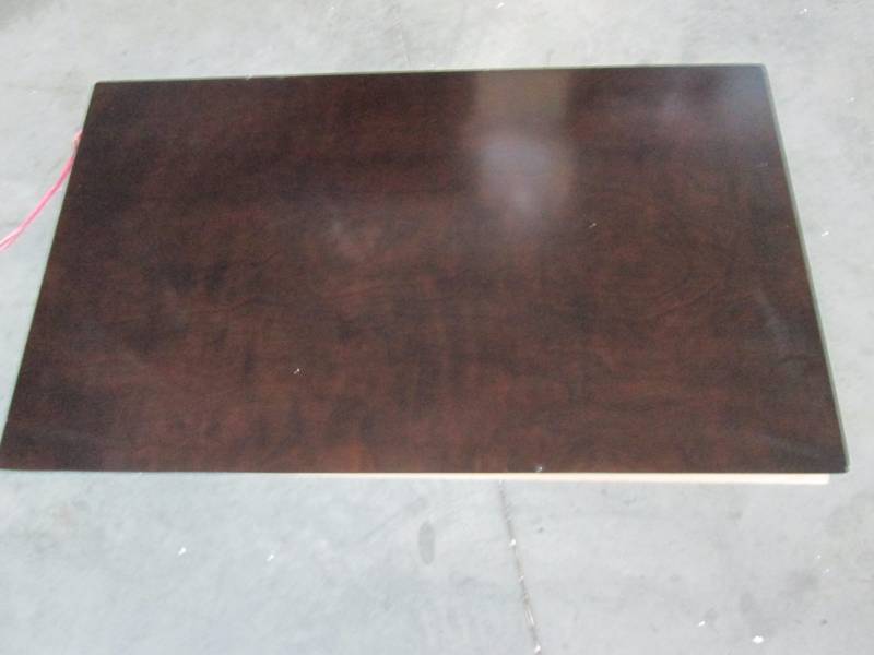 McLeland Design Espresso Dining Table