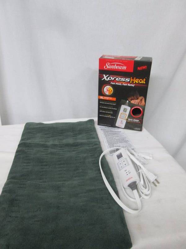 Sunbeam Express Microplush Heating Pad