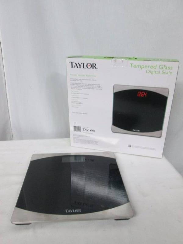 Taylor Painted Glass Digital Scale