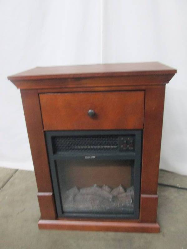 Easton Compact Electric Fireplace Heater