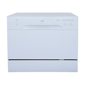 SPT Countertop Dishwasher - White