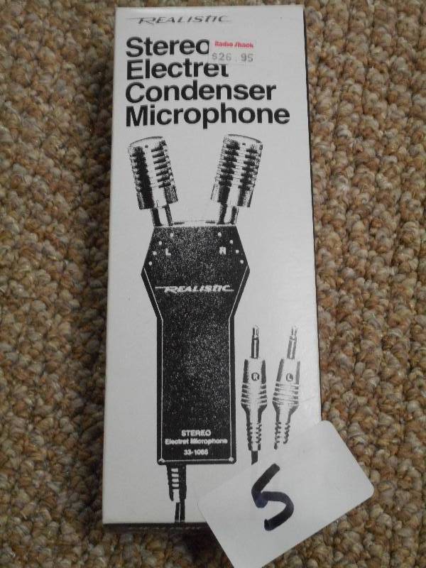 Realistic Stereo Electret Condenser...
