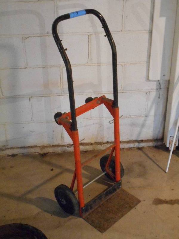 lot 93 image: 2-Way Steel Floor Dolly ...