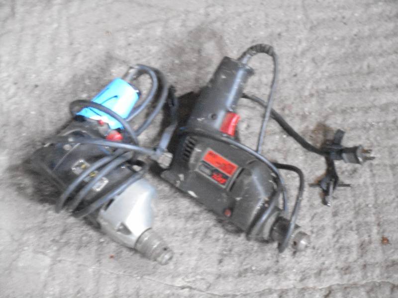 lot 116 image: (2) 120Volt 38 Electric Drills ...