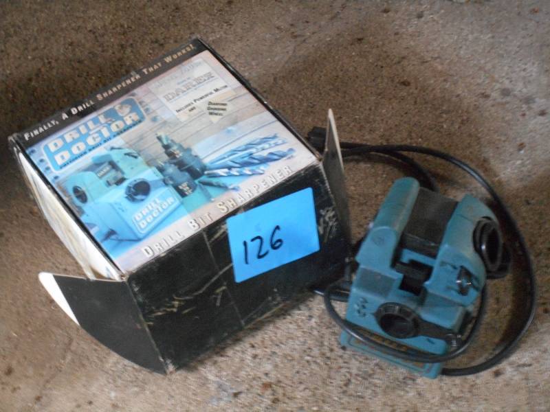 lot 126 image: Drill Doctor Drill Bit Sharpener ...